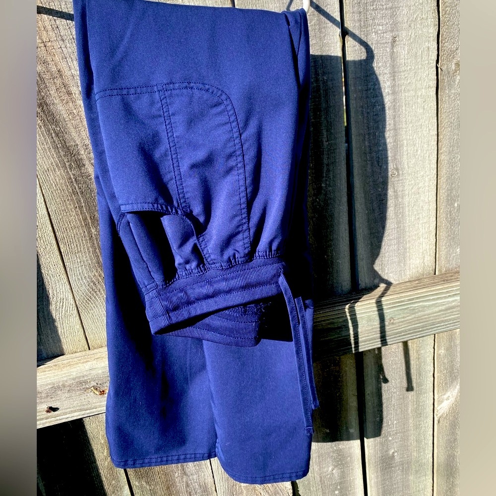 Navy scrub pants